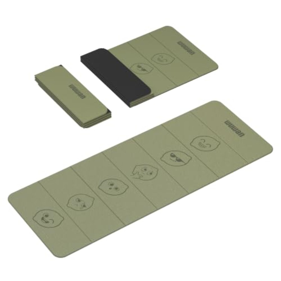 Home Gym Yoga Mat - TPE yoga mat for home/gym/travel use,