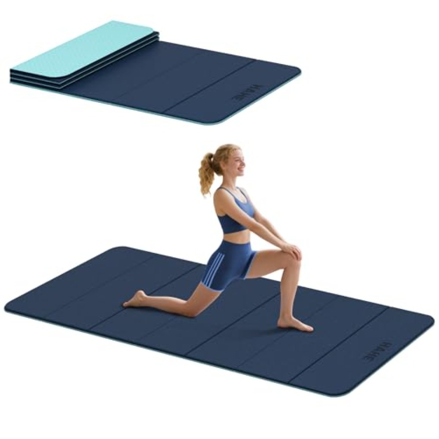 Home Gym Yoga Mat - Foldable Yoga Exercise Mat for home