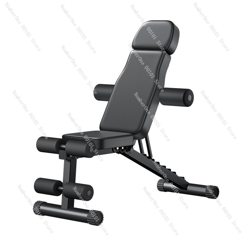 Home Gym Trainer - Dumbbell Fitness Chair,Multi-Functional Foldable Workout Bench,Abdominal