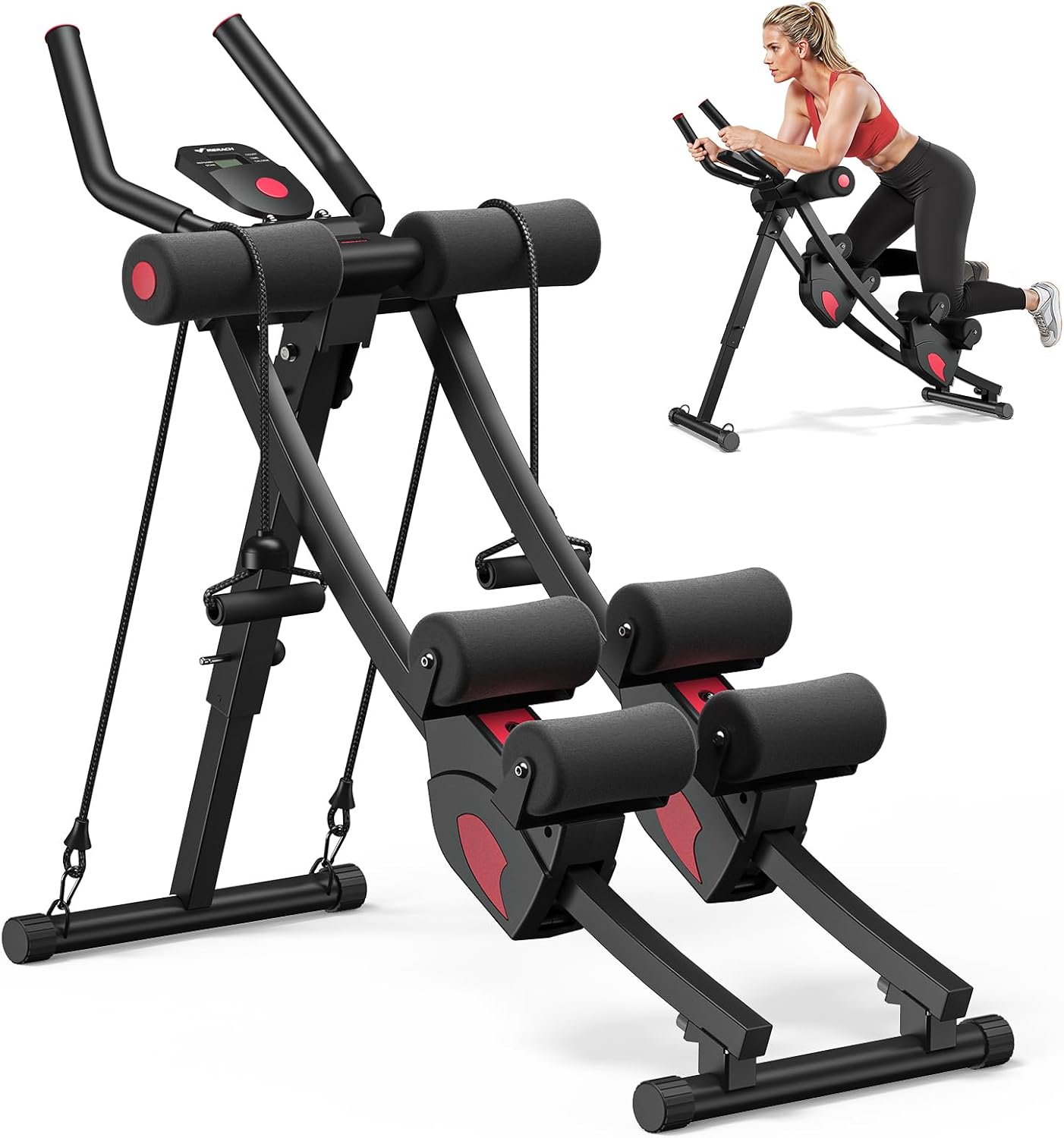 Home Gym Trainer - Home Gym, Sturdy Steel, Black, Adjustable