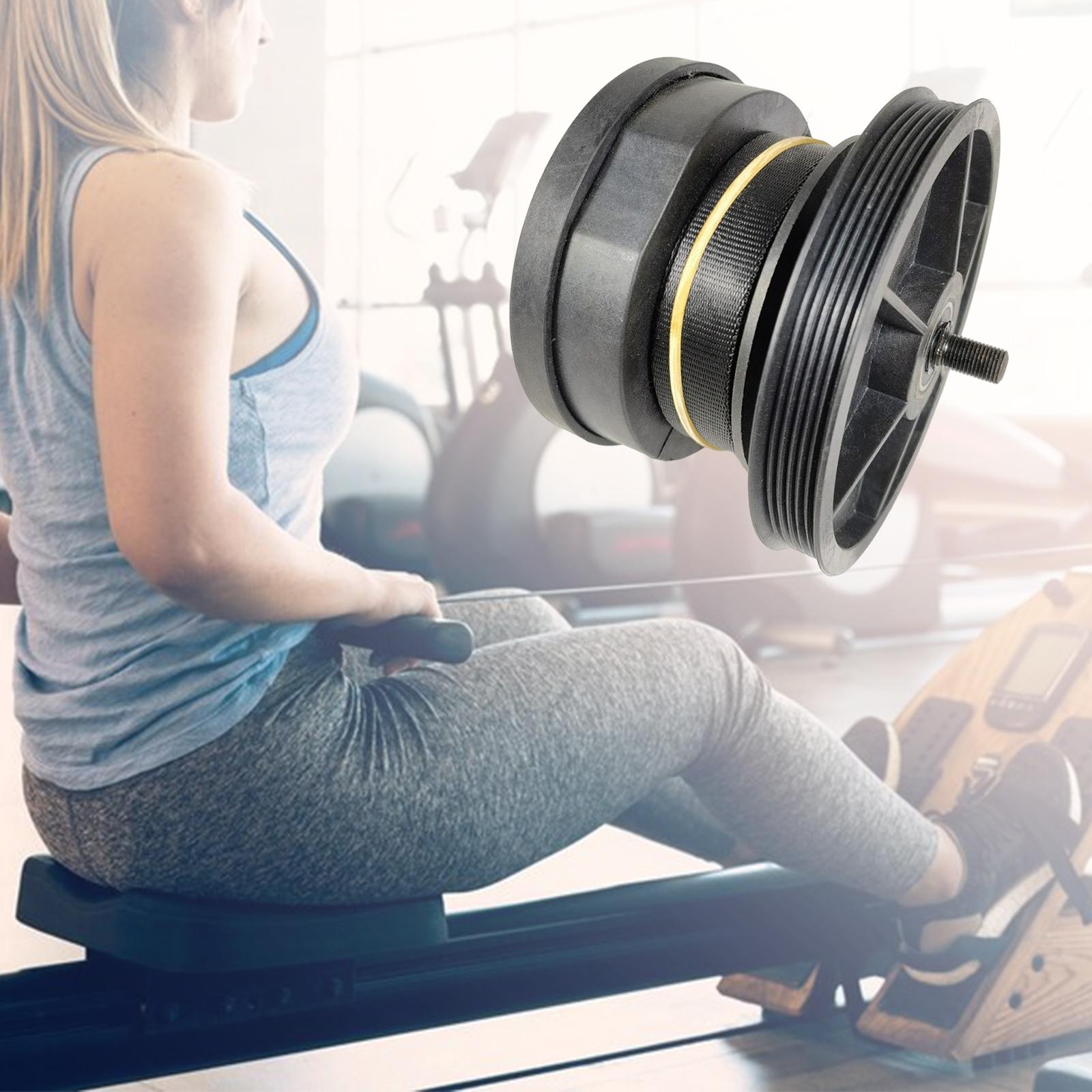 Home Gym Rowing Machine - Durable Webbing Rebound Damper Resistance System