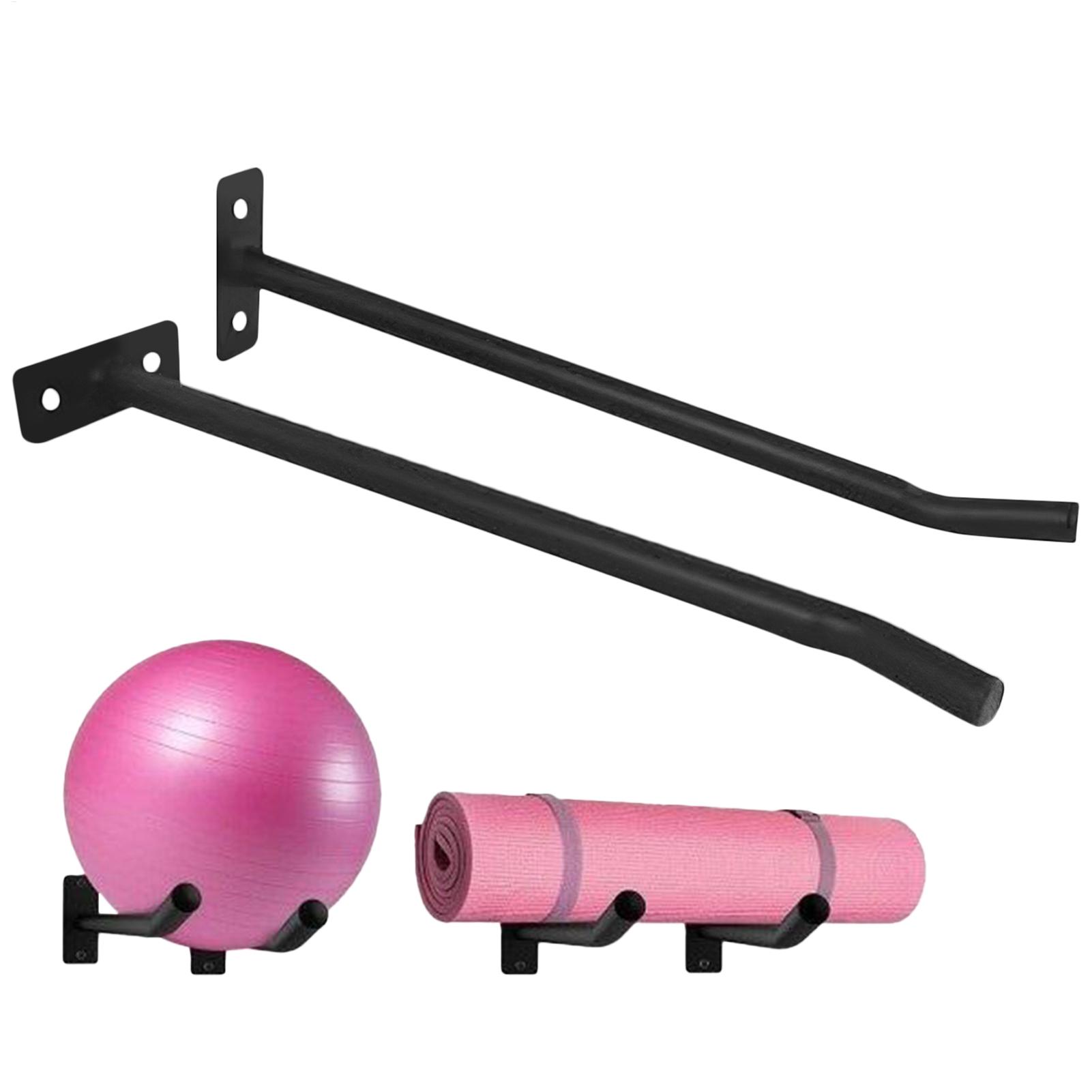 Exercise Ball Holder Pack of 2 - Home Gym Yoga Room review and price