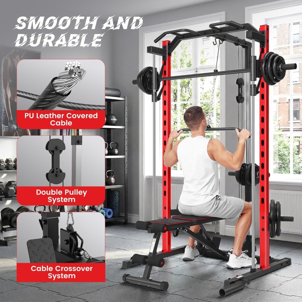 All-in-One Smith Machine Power - Home Gym All In One review and price