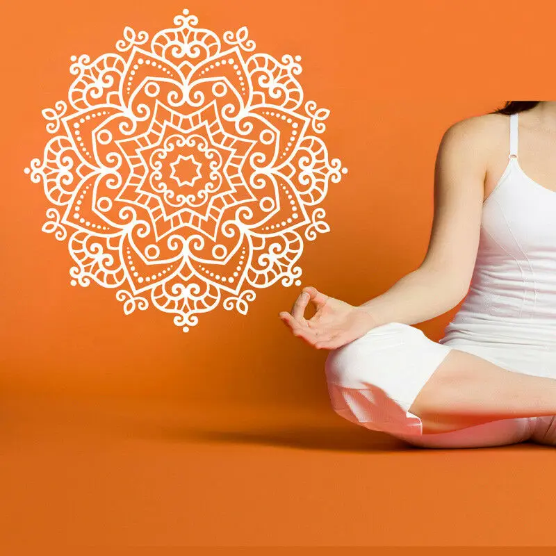 Yoga Hinduism Buddha Wall Stic - Home Gym Yoga Room review and price