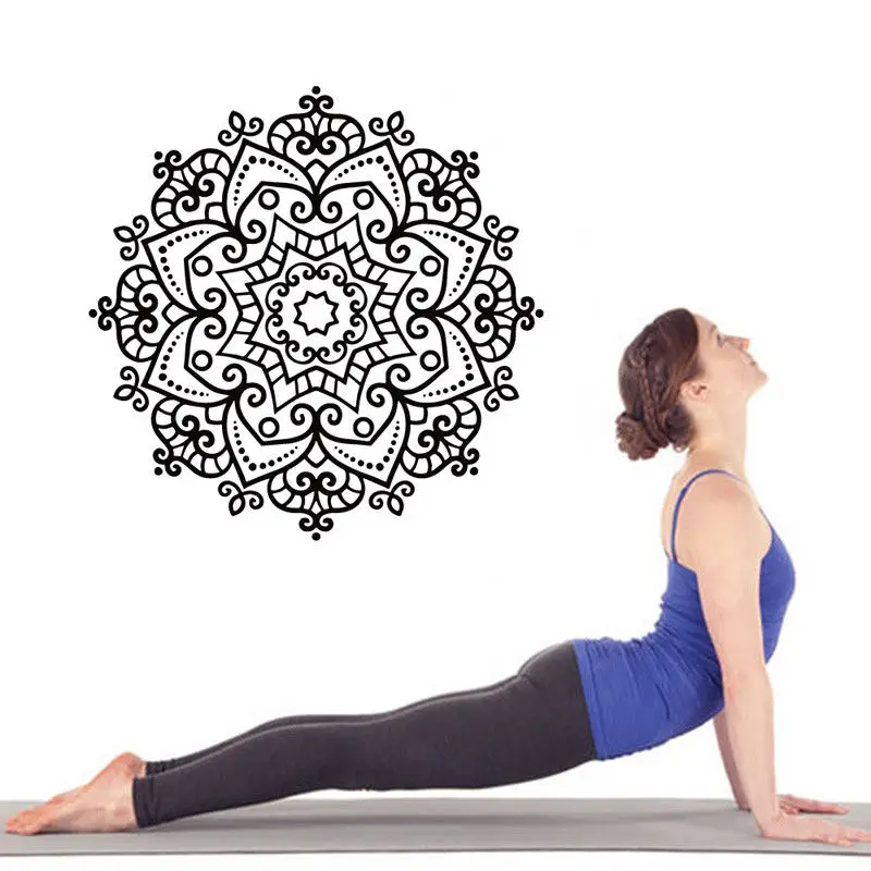 Yoga Hinduism Buddha Wall Stic - Home Gym Yoga Room review and price