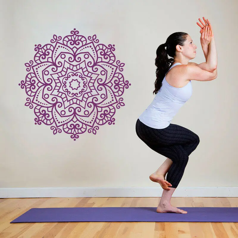 Yoga Hinduism Buddha Wall Stic - Home Gym Yoga Room review and price