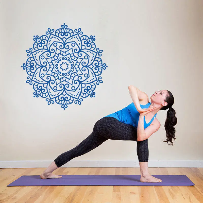 Yoga Hinduism Buddha Wall Stic - Home Gym Yoga Room review and price