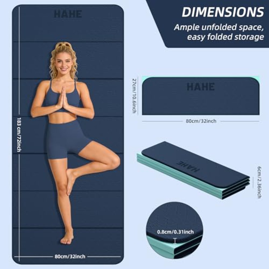 Foldable Yoga Exercise Mat for - Home Gym Yoga Mat review and price