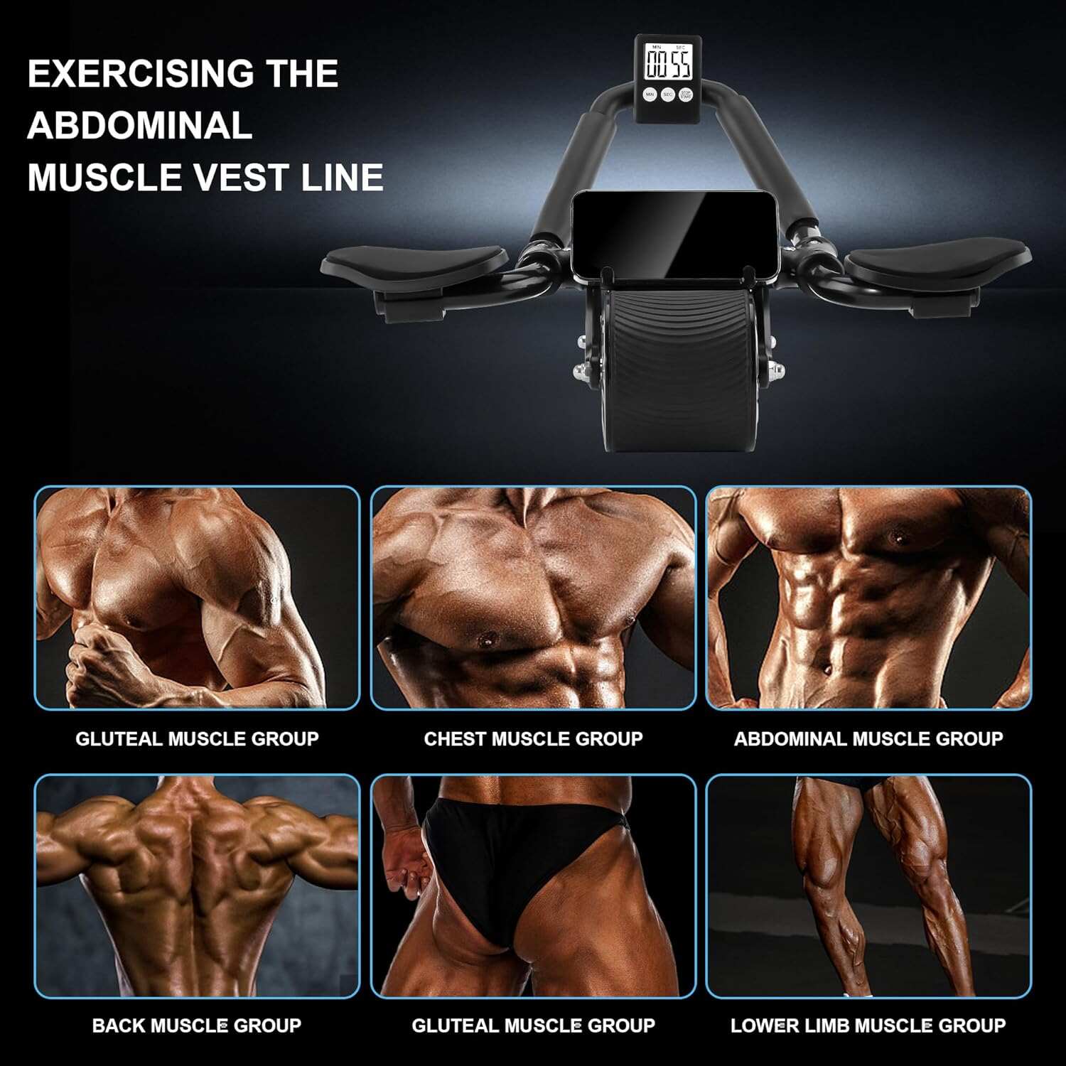 Automatic Smart Rebound Ab Rol - Home Gym Total Fitness review and price