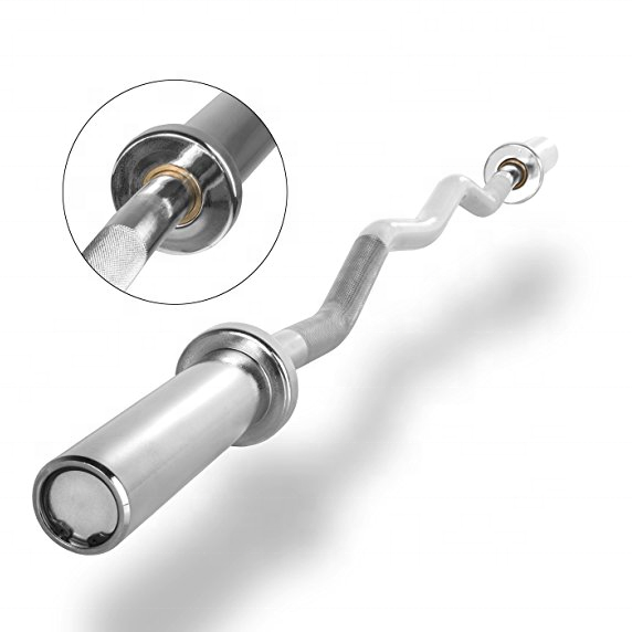 Weight Lifting bar  Chrome Str - Barbell Curl Bar review and price