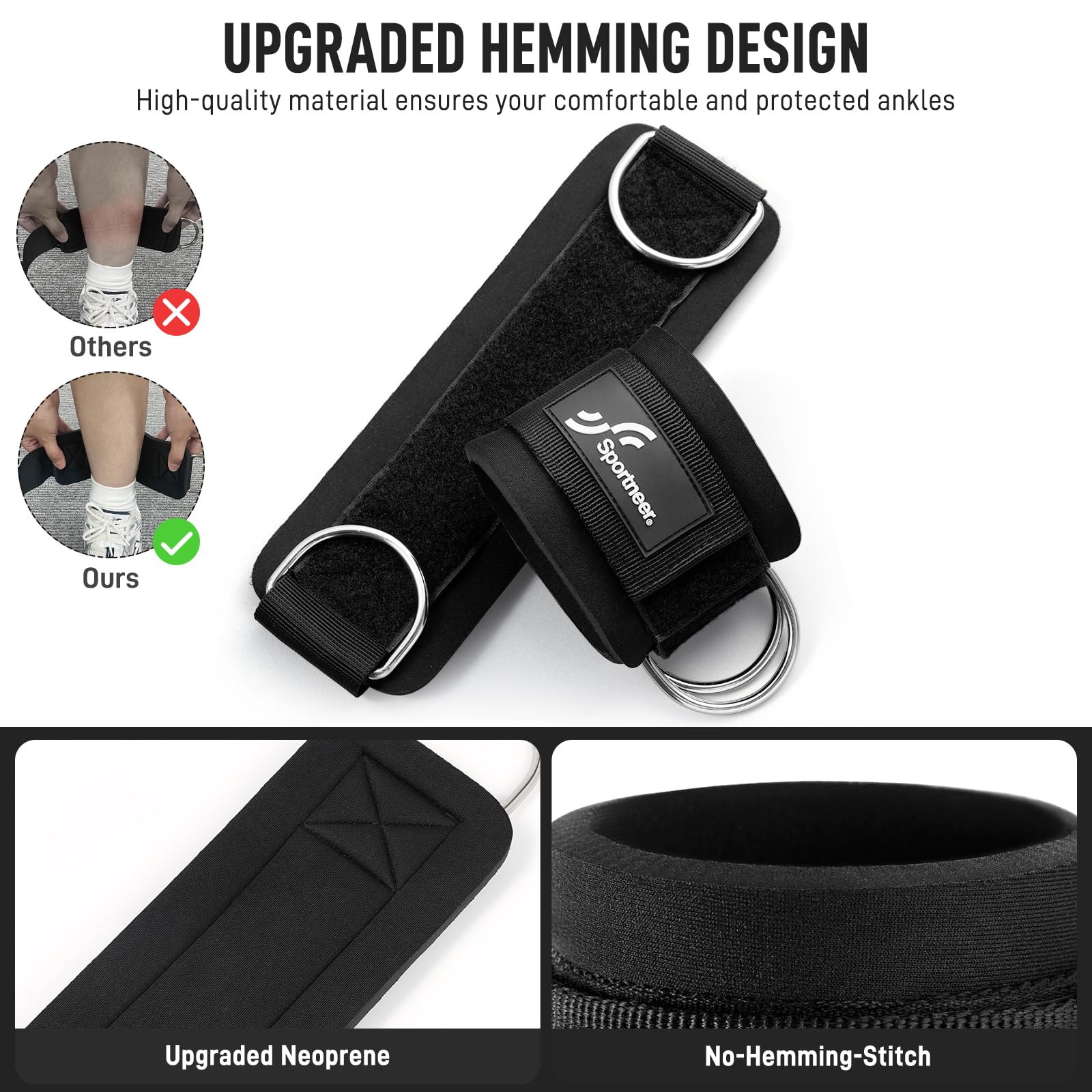 Sportneer Adjustable Ankle Str - Home Gym All In One review and price