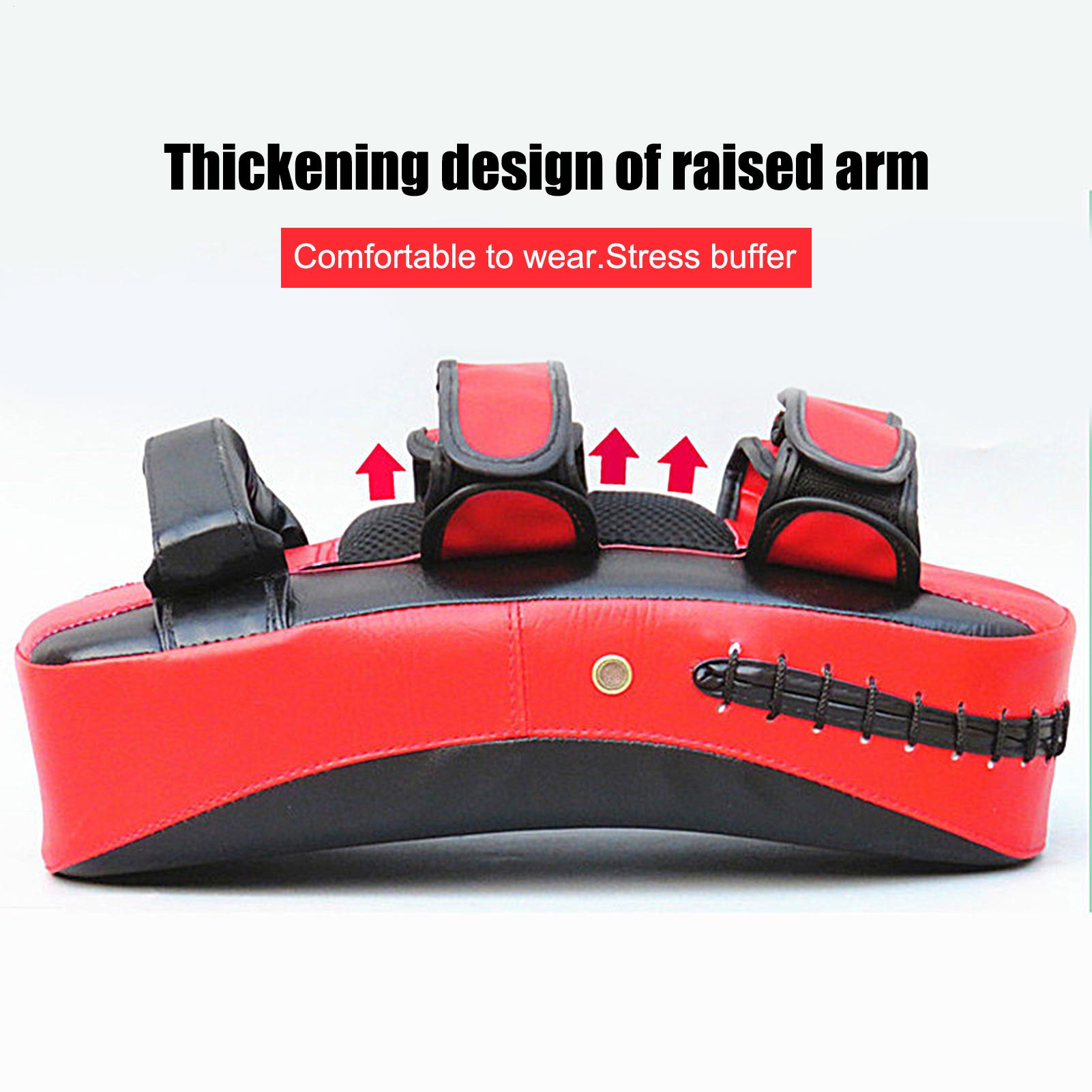 Boxing Pads PU Leather Curved  - Home Gym Trainer review and price