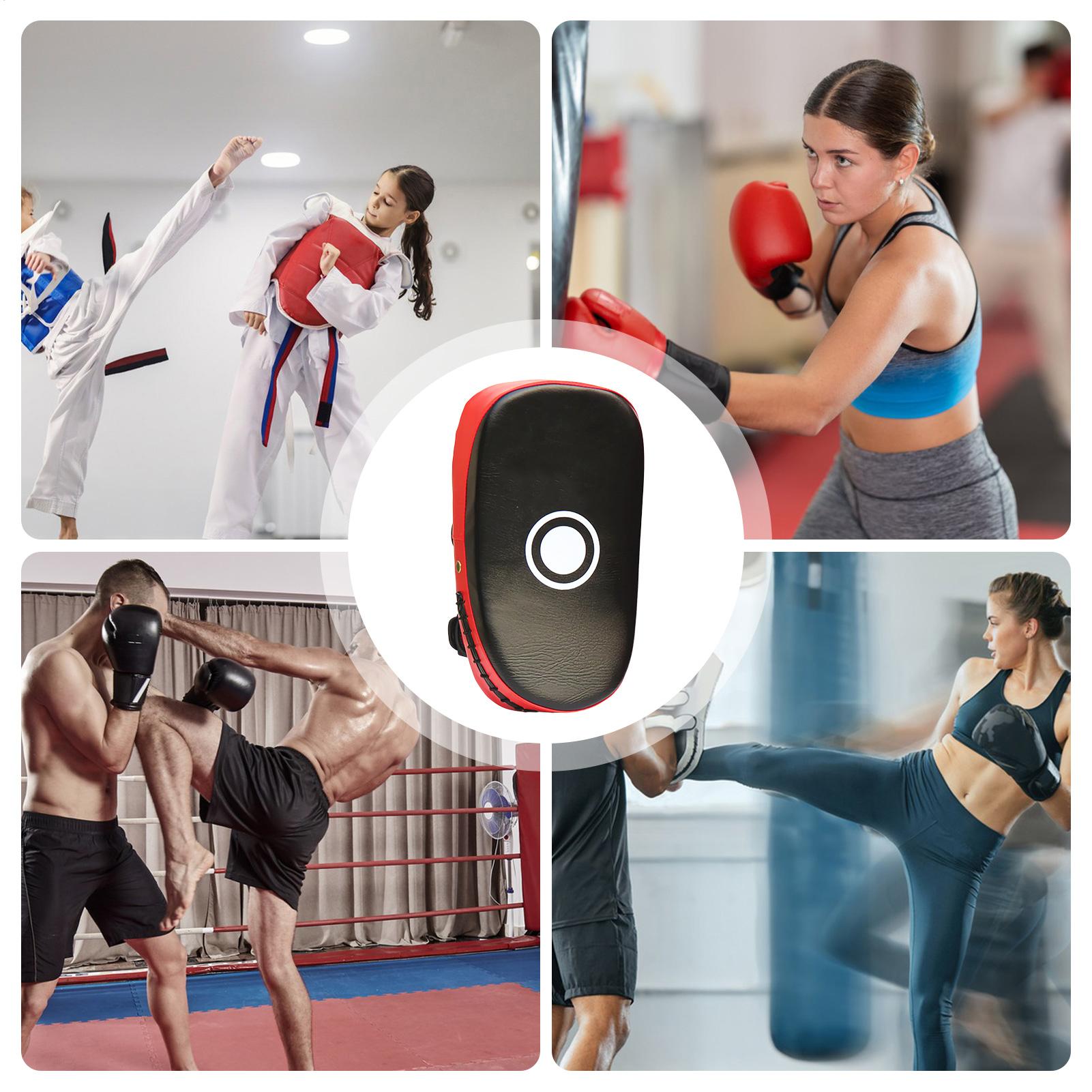 Boxing Pads PU Leather Curved  - Home Gym Trainer review and price