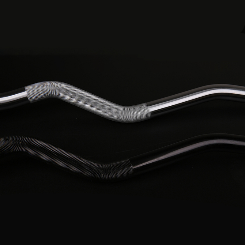 Premium Steel EZ Curl Barbell  - Barbell Curl Bar review and price