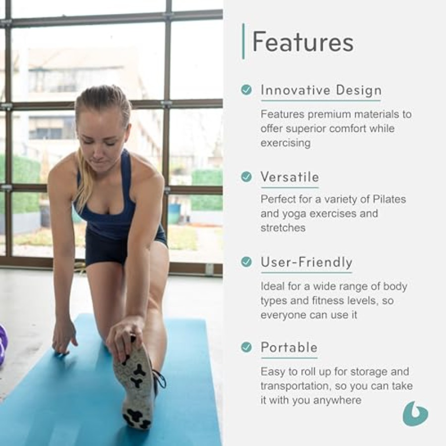 Pilates and yoga mat for studi - Home Gym Yoga Mat review and price