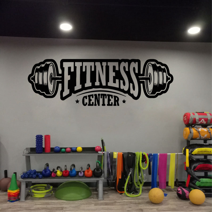 Gym vinyl decor wall decal fit - Home Gym Multi Station review and price