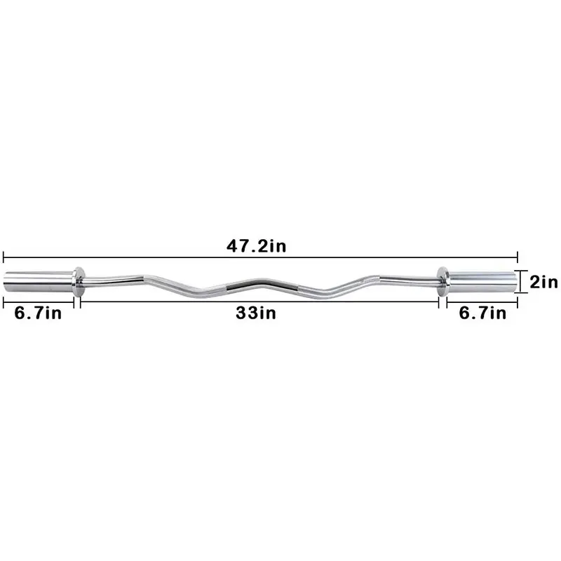 New Product Fitness Steel Curv - Barbell Curl Bar review and price