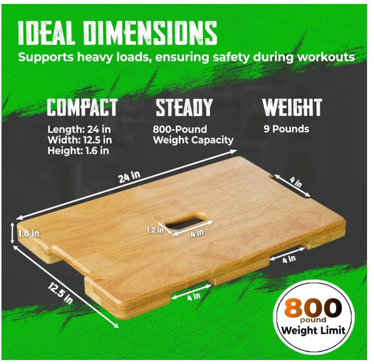 Wood Fitness Board Total Body  - Home Gym Total Fitness review and price