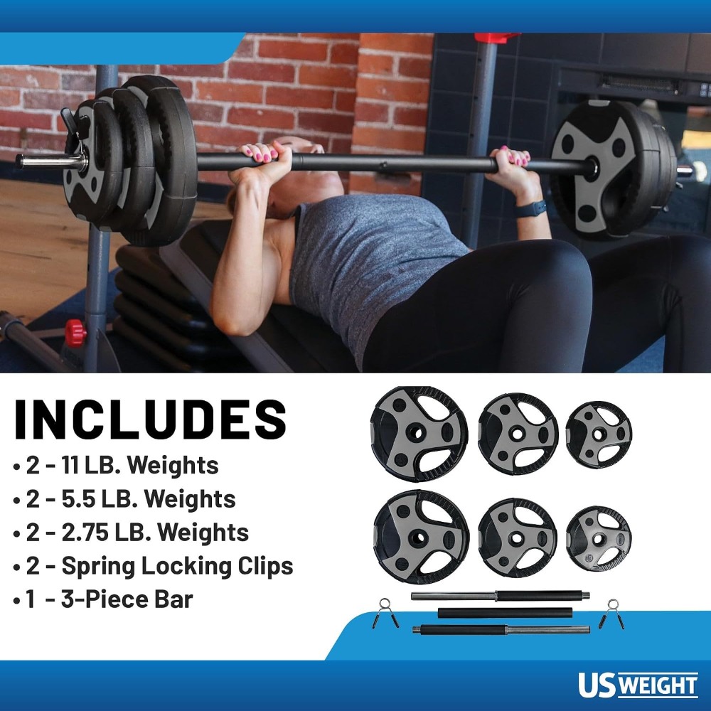 Perfect Barbell Weight Set for - Home Gym Weights review and price